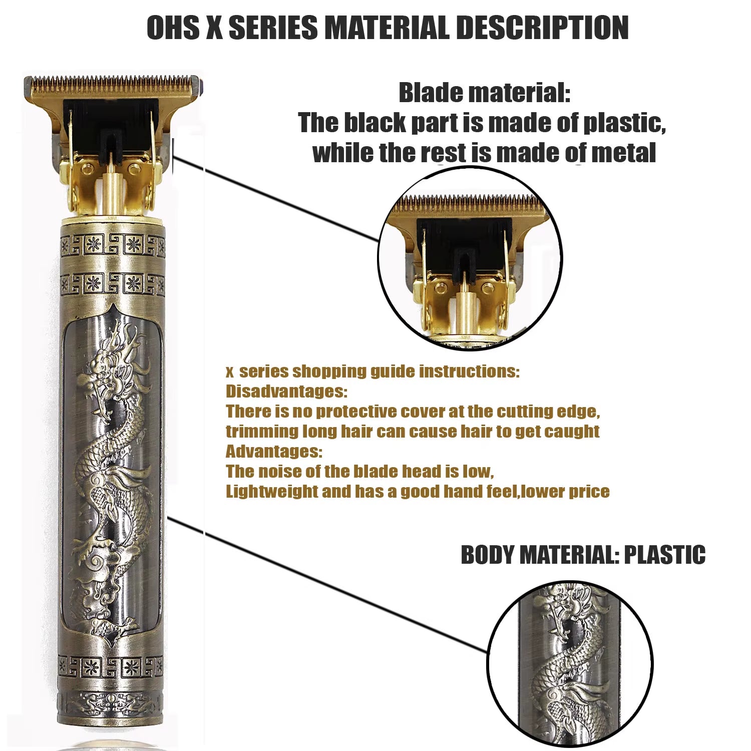 Rechargeable Vintage T9 Cordless Hair Cutting Machine Electric Shaver for Man Hair Clipper Barber Trimmer Beard Razors